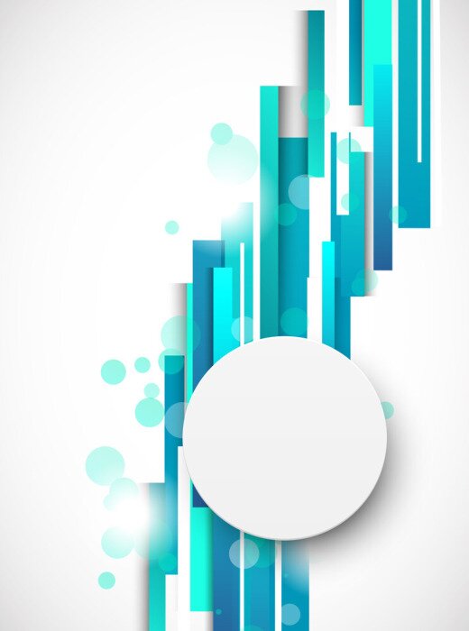 Sticker Abstracte achtergrond