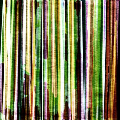 Sticker abstracte achtergrond ontwerp op houten korreltextuur