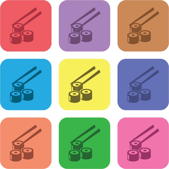 Sticker afbeelding van voedsel pictogram