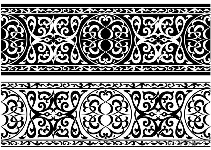 Sticker Arabisch en Perzisch ornament