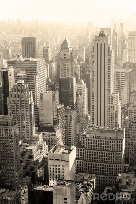 Sticker Architectuur in de moderne stad