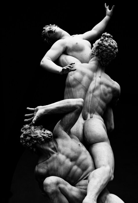 Sticker Architectuur, Italiaanse standbeelden