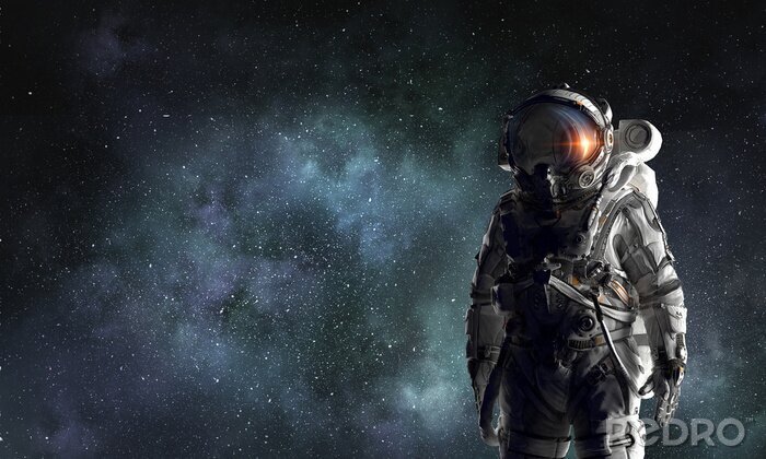 Sticker Avontuur in het heelal