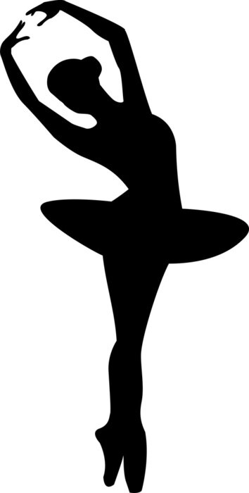 Sticker Balletdanseres