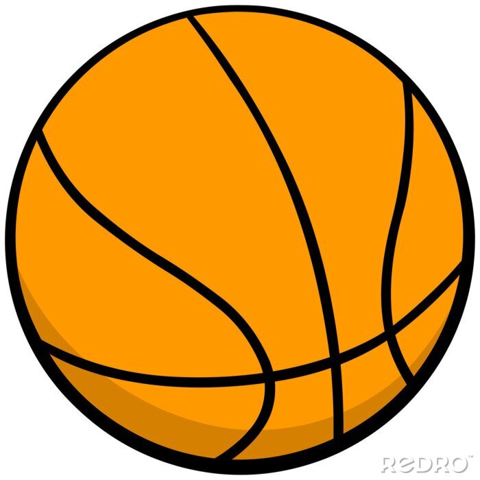 Sticker Basketbal