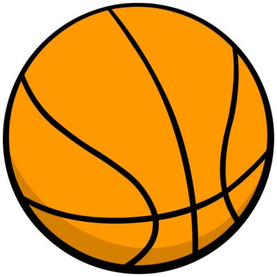 Sticker Basketbal