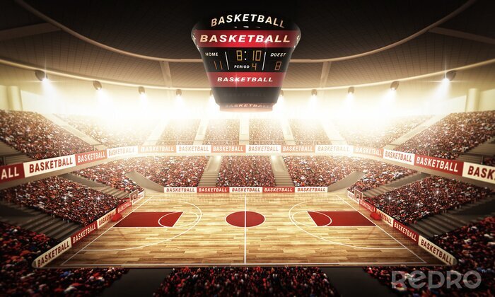 Sticker Basketball Arena