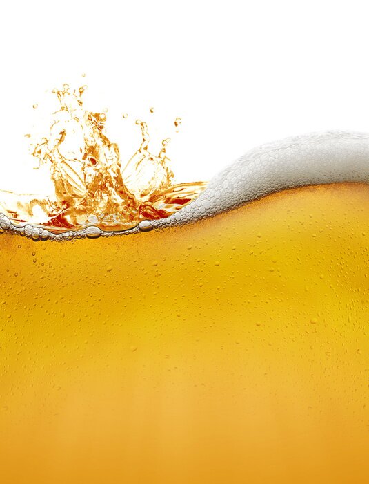 Sticker bierachtergrond