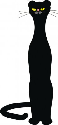 Sticker Black Panther