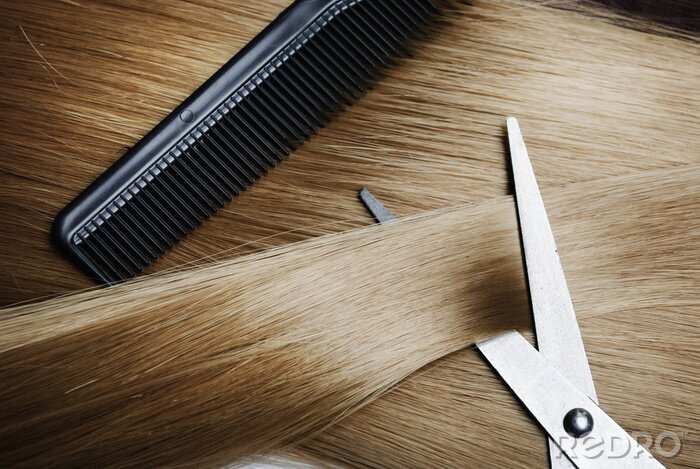 Sticker . Blond Haar