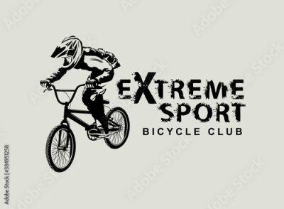 Sticker BMX fietsclub