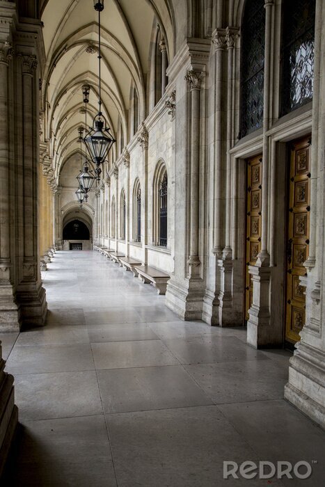 Sticker Boog met kolommen