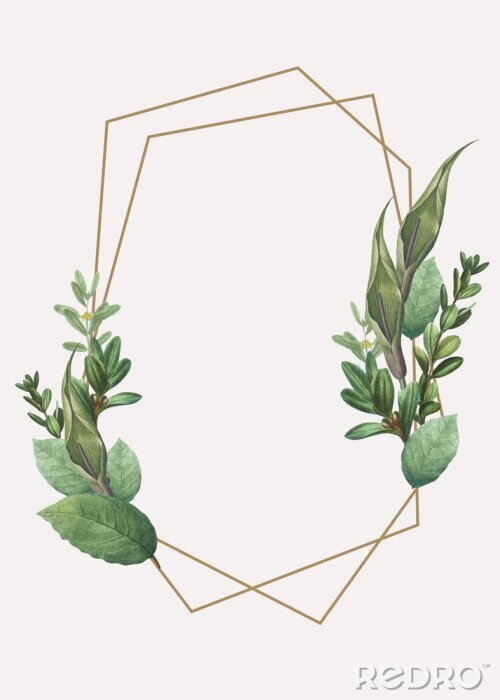 Sticker Botanical themed design space