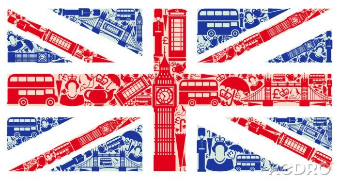 Sticker Britse jeugdvariaties