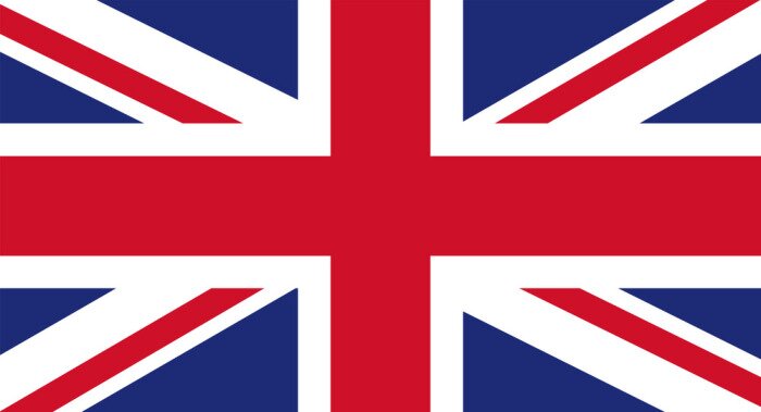 Sticker Britse vlag