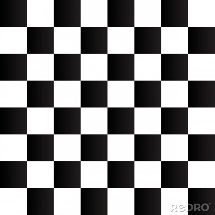 Sticker Chess board black white pattern graphic illustration design eps file.