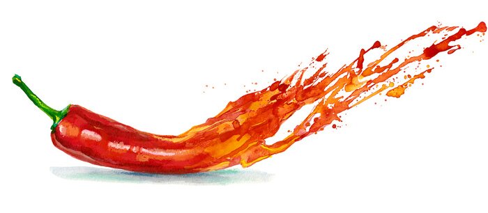 Sticker Chili pepper