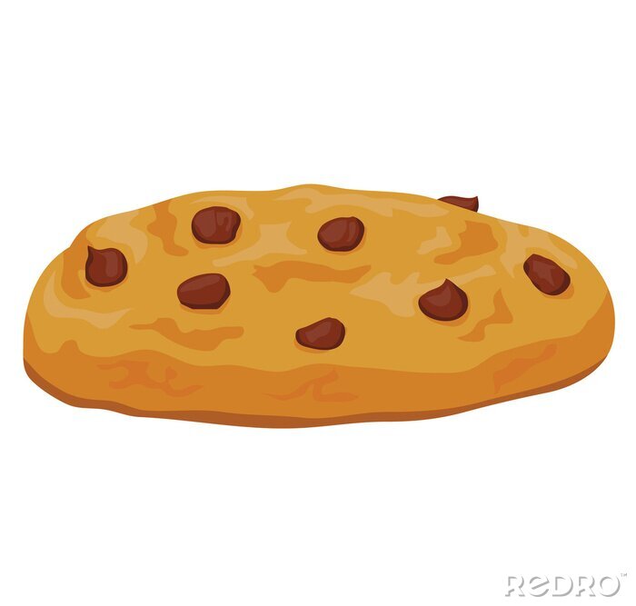 Sticker Chocolate chip cookie
