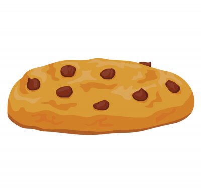 Sticker Chocolate chip cookie