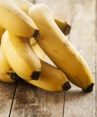 Close-up van bananen op tafel