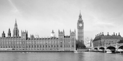 De horizon van Londen