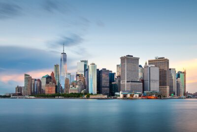 De skyline van New York