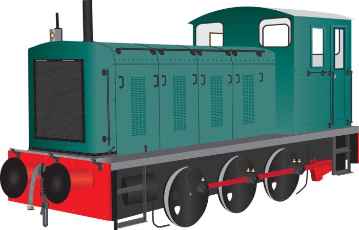 Sticker diesel Shunter