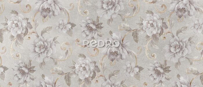 Sticker Digitaal kleurrijk wandtegelontwerp voor badkamer en keuken