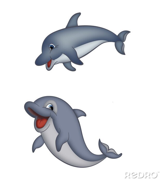 Sticker Dolfijn