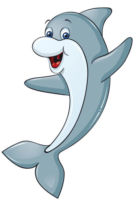 Sticker Dolfijn