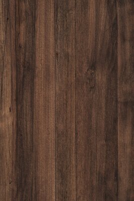 Sticker Donker houten textuur