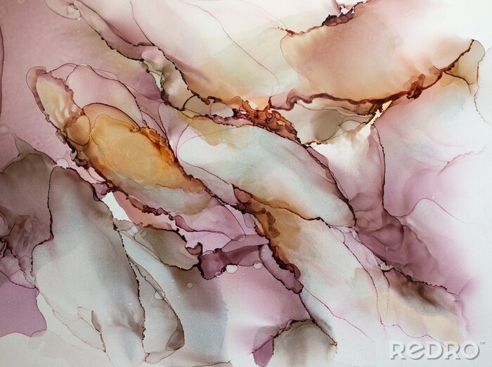 Sticker Donkere pastelachtergrond zoals marmer