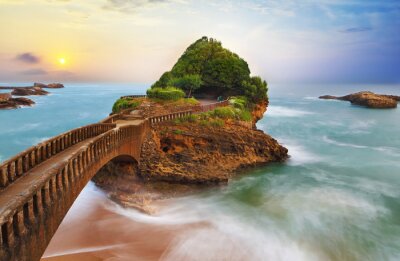 Doorgang naar het eiland