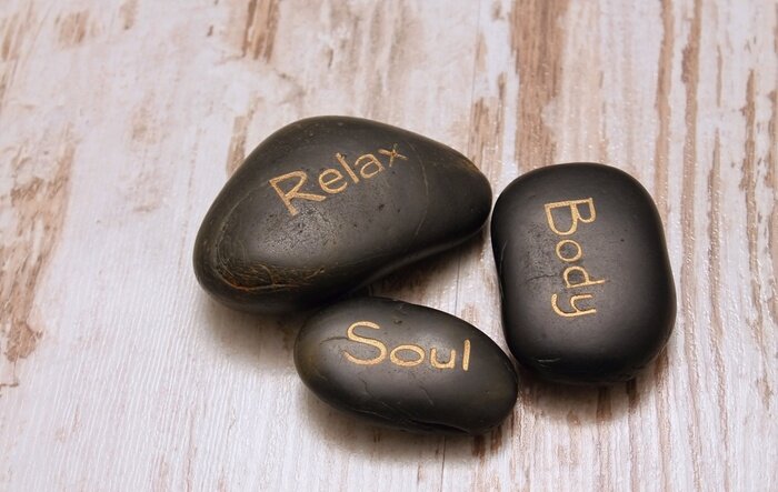 Sticker Drie lavastenen