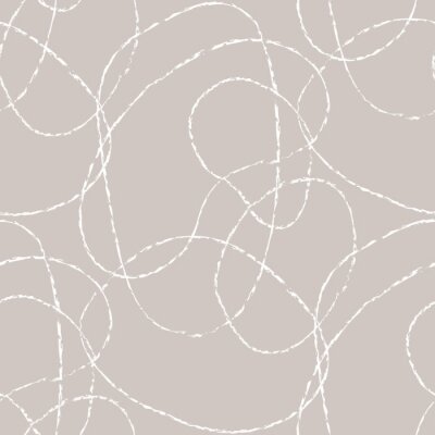 Een verwarde witte lijn