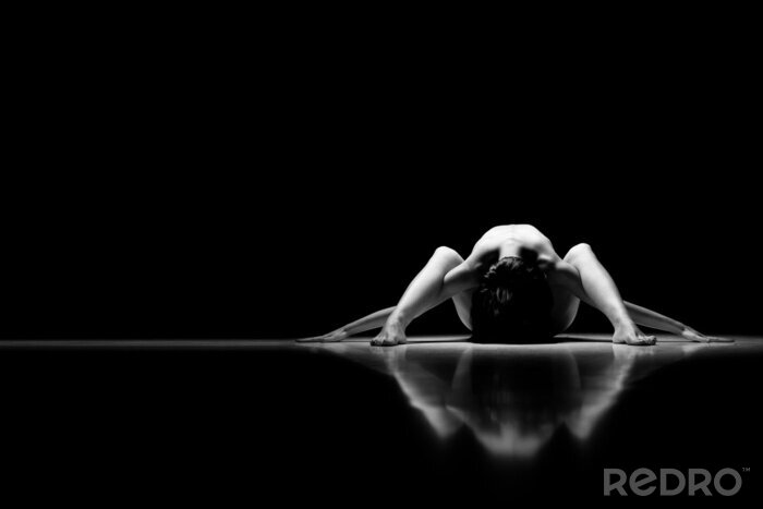 Sticker Emotionele dans van een vrouw