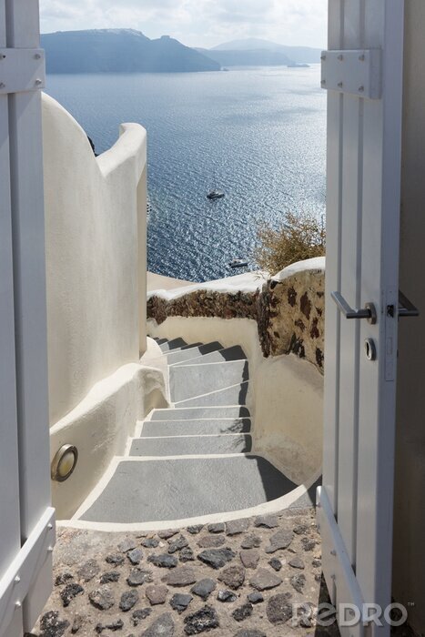 Sticker Europese zeegezichten