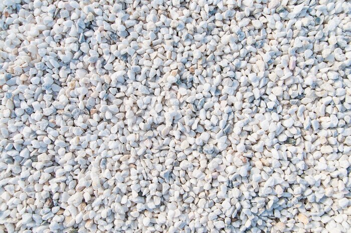 Sticker Fijne decoratie textuur met dalingen van kiezelstenen