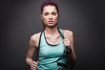 Sticker Fit Vrouw met elastische band