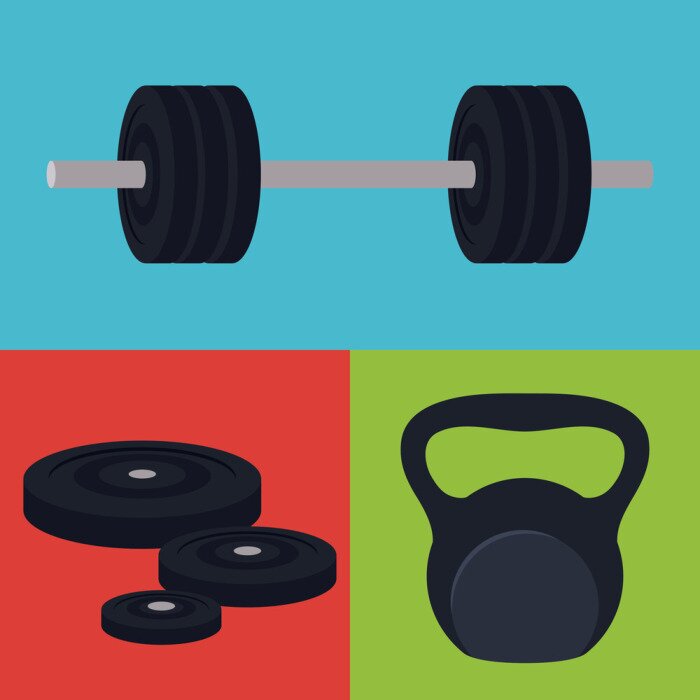 Sticker Fitness design.