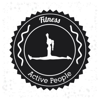 Sticker Fitness ontwerp