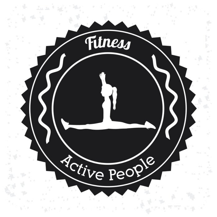 Sticker Fitness ontwerp