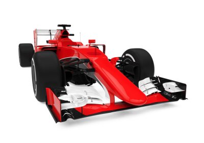 Sticker Formula One Race Car