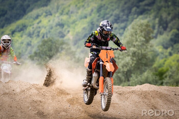 Sticker gara di motorcross