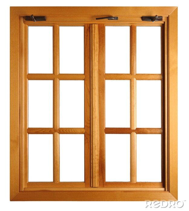 Sticker Geïsoleerde raamkozijn