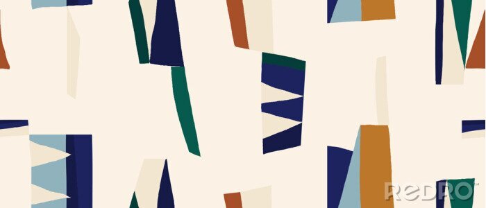 Sticker Geometrische uitsparing