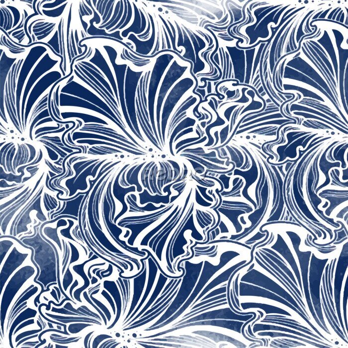 Sticker Glade van irissen