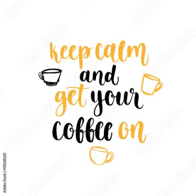 Sticker Grappig koffiebord