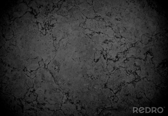 Sticker Grijs metselwerk met scheuren