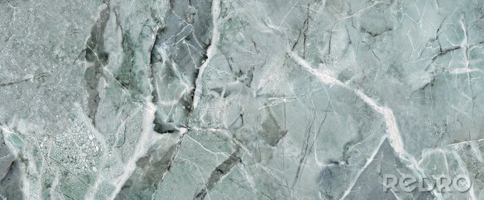 Sticker Grijze marmeren muur